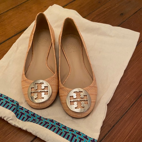 Tory Burch Shoes - Tory Burch Reva flats, LIKE NEW